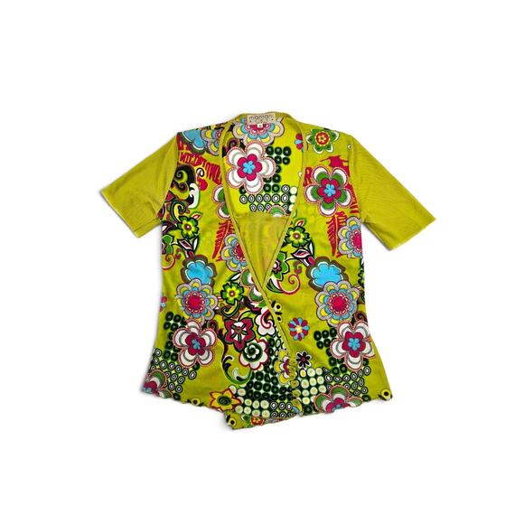 Mantani Donna Tops - Y2k Euro Mesh Top Boho Fairycore Festival - Size Small